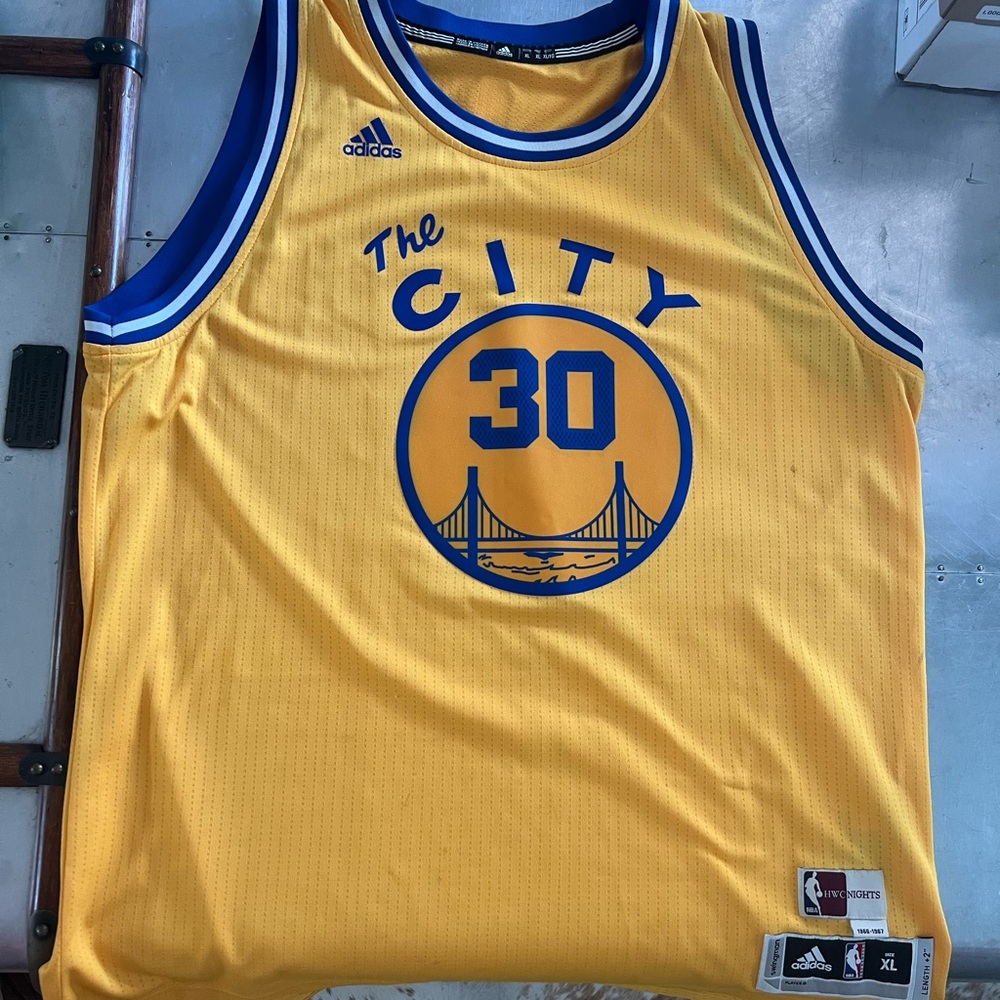 Adidas Warriors Curry Jersey